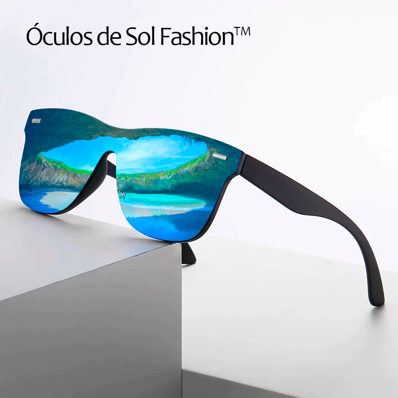 Óculos de Sol Fashion™ Lentes Espelhadas